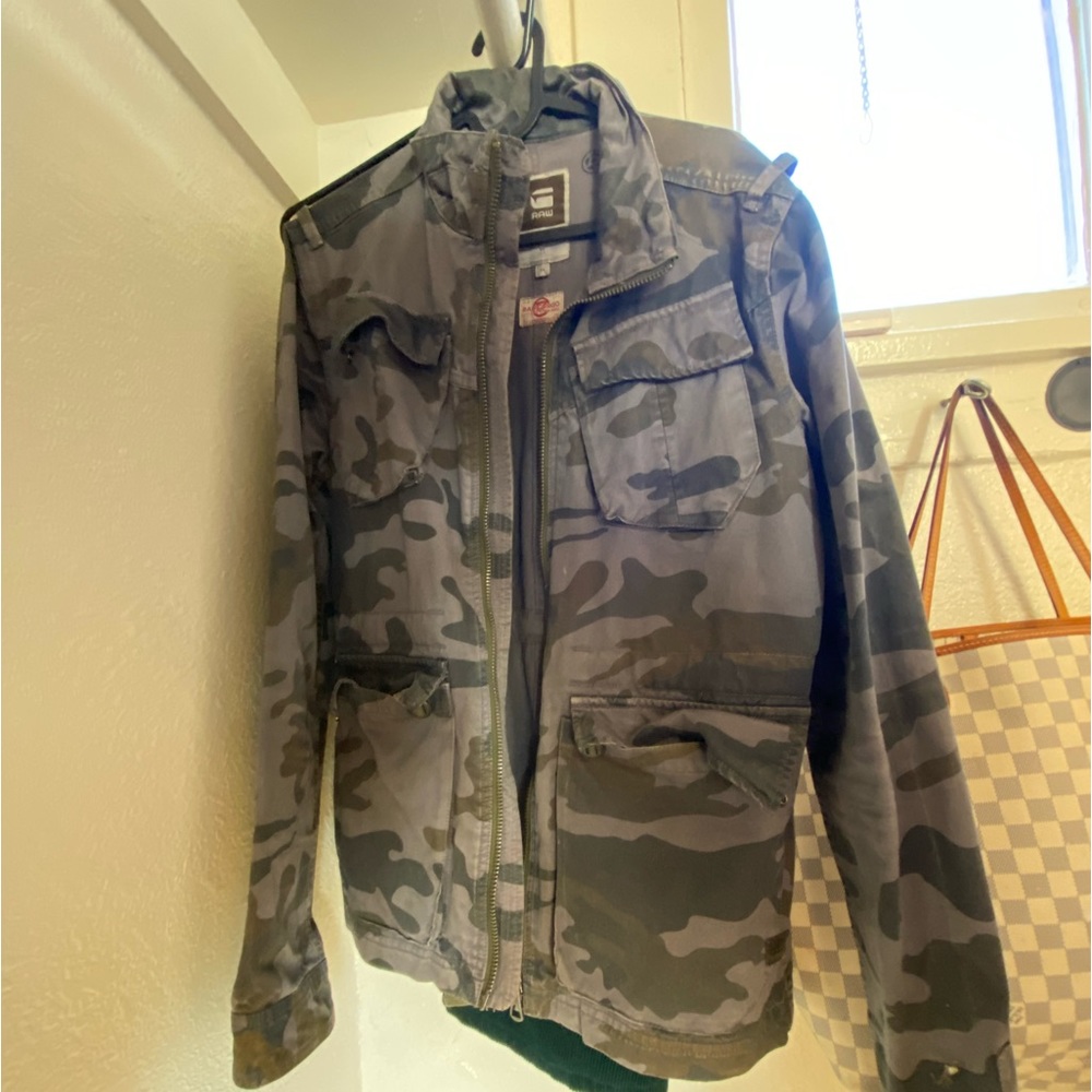 Men’s G- star raw grey army jacket !